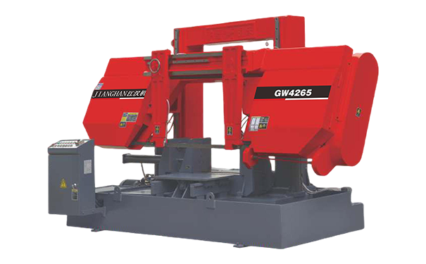 靖安GW4265双柱龙门卧式带锯床
